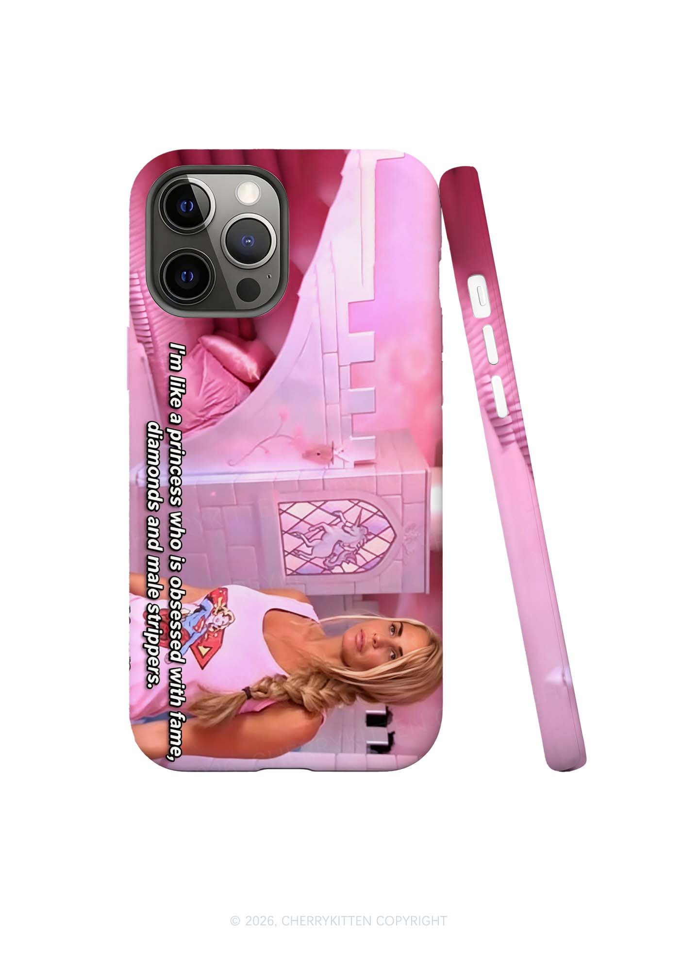 Im Like A Princess Y2K Phone Case Cherrykitten