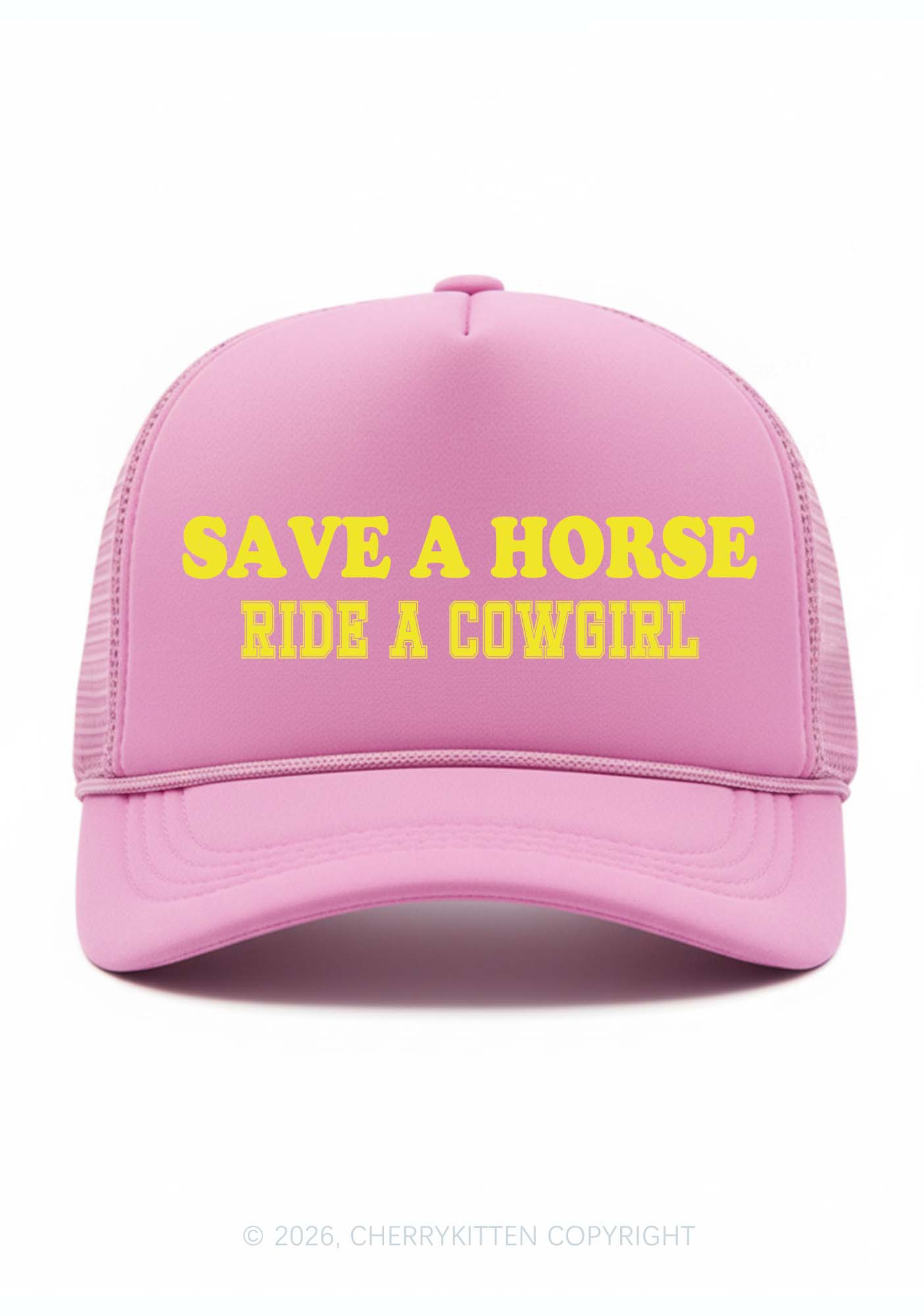 Ride A Cowgirl Y2K Trucker Hat Cherrykitten