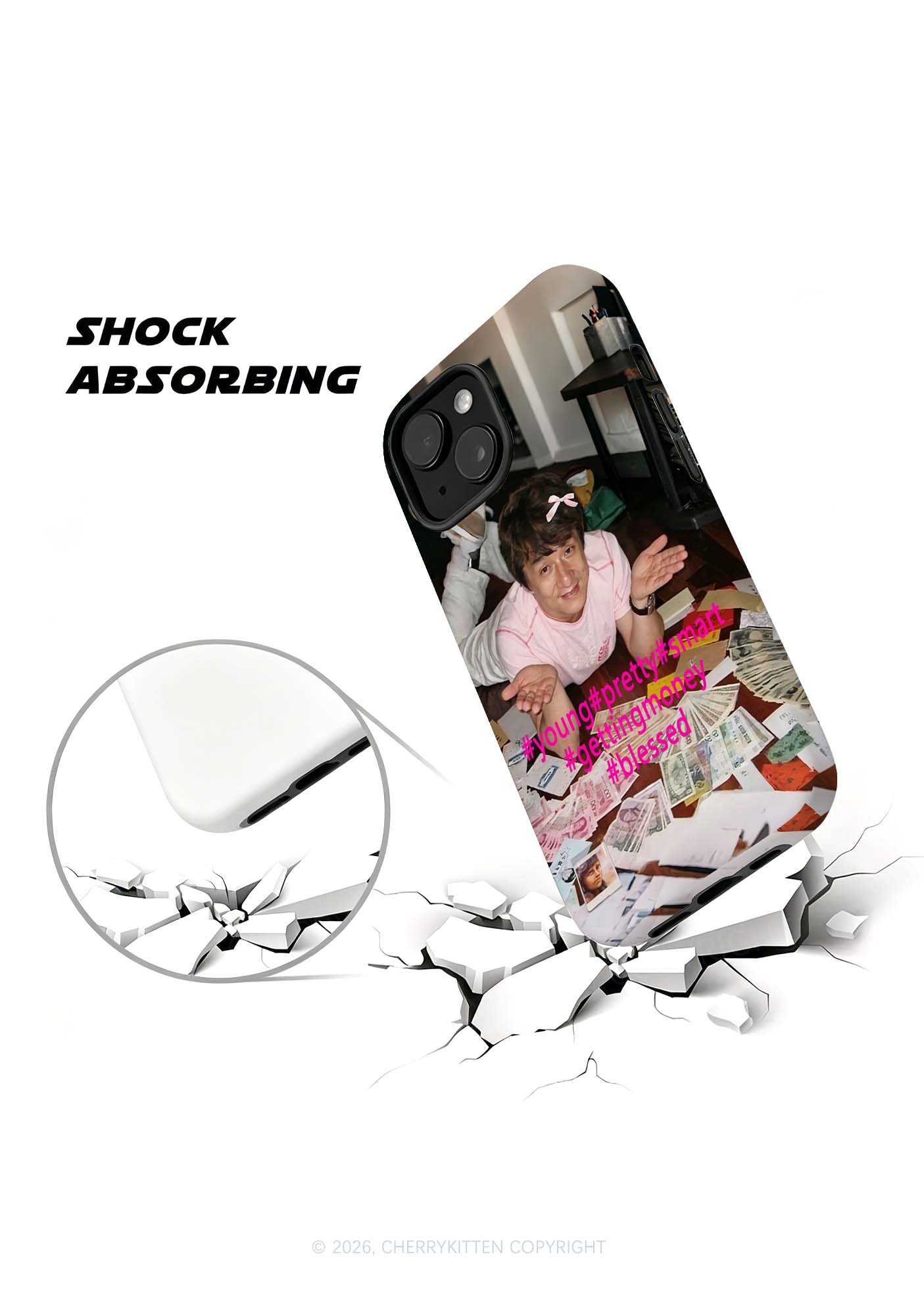 Young Pretty Smart Y2K Phone Case Cherrykitten