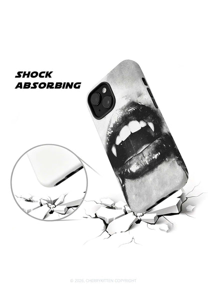 Halloween Vampire Lips Y2K Phone Case Cherrykitten
