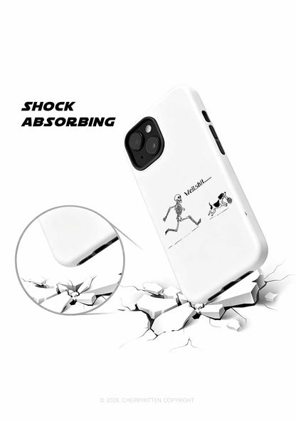 Halloween Skeleton Chase Dog Y2K Phone Case Cherrykitten