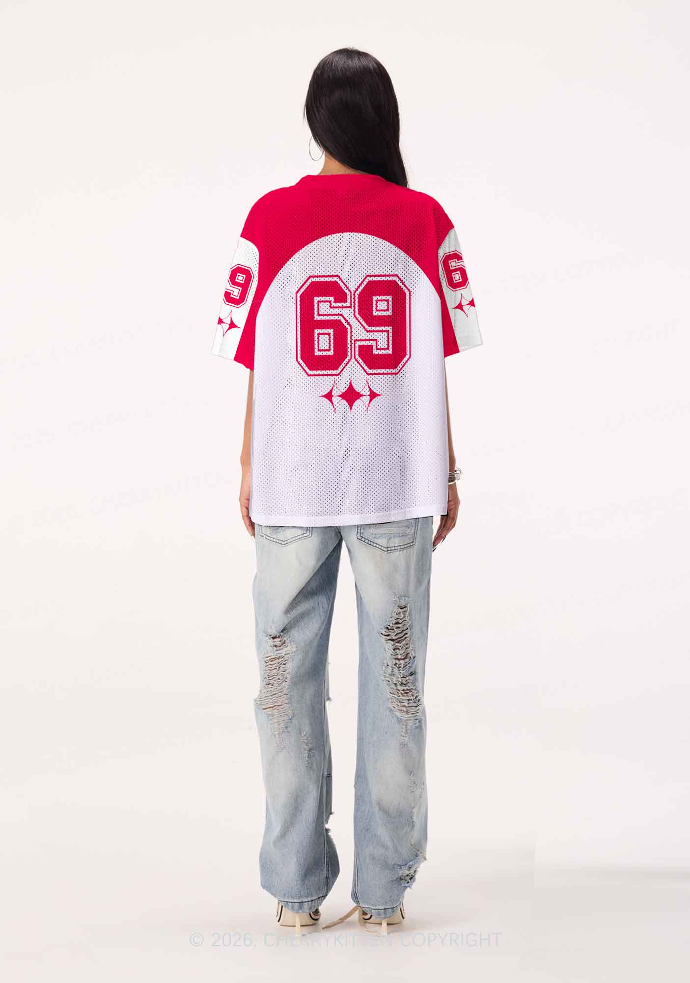 I Love Girls Who Eat Girls Pride Y2K Sport Jersey Shirts Cherrykitten