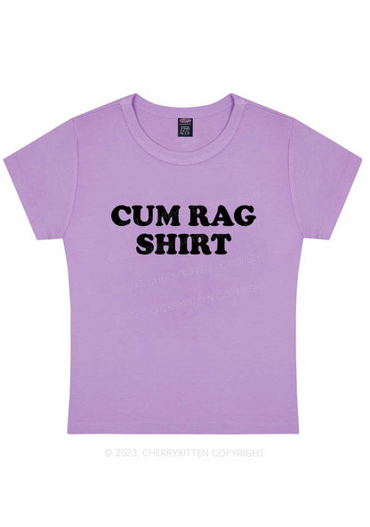 Curvy Rag Shirt Y2K Baby Tee Cherrykitten