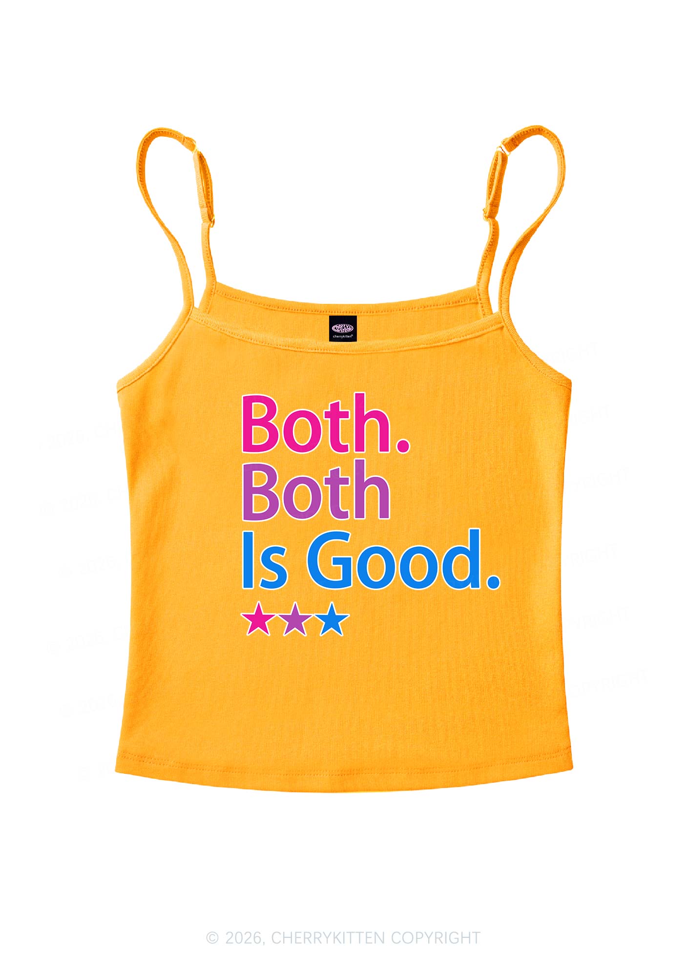 Both Is Good Pride Y2K Spaghetti Strap Cami Cherrykitten