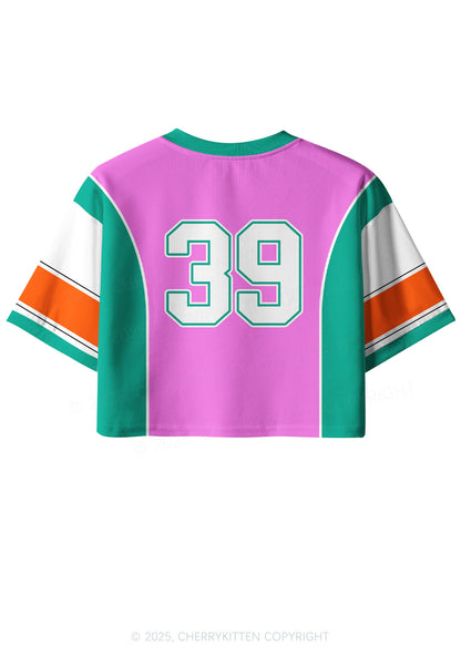 Custom Pink Dyke Pride Y2K Crop Sport Jersey Shirts Cherrykitten