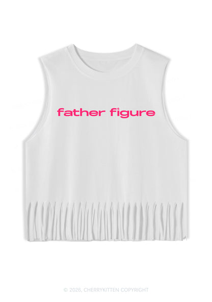 Father Figure Y2K Fringe Tank Top Cherrykitten