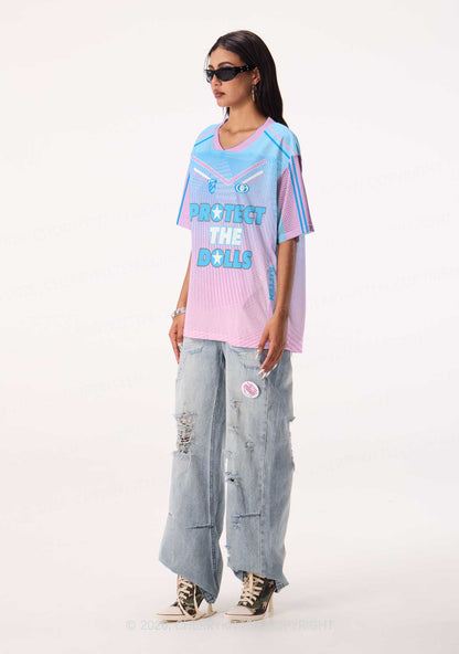 Protect The Dolls Pride Y2K Sport Jersey Shirts Cherrykitten