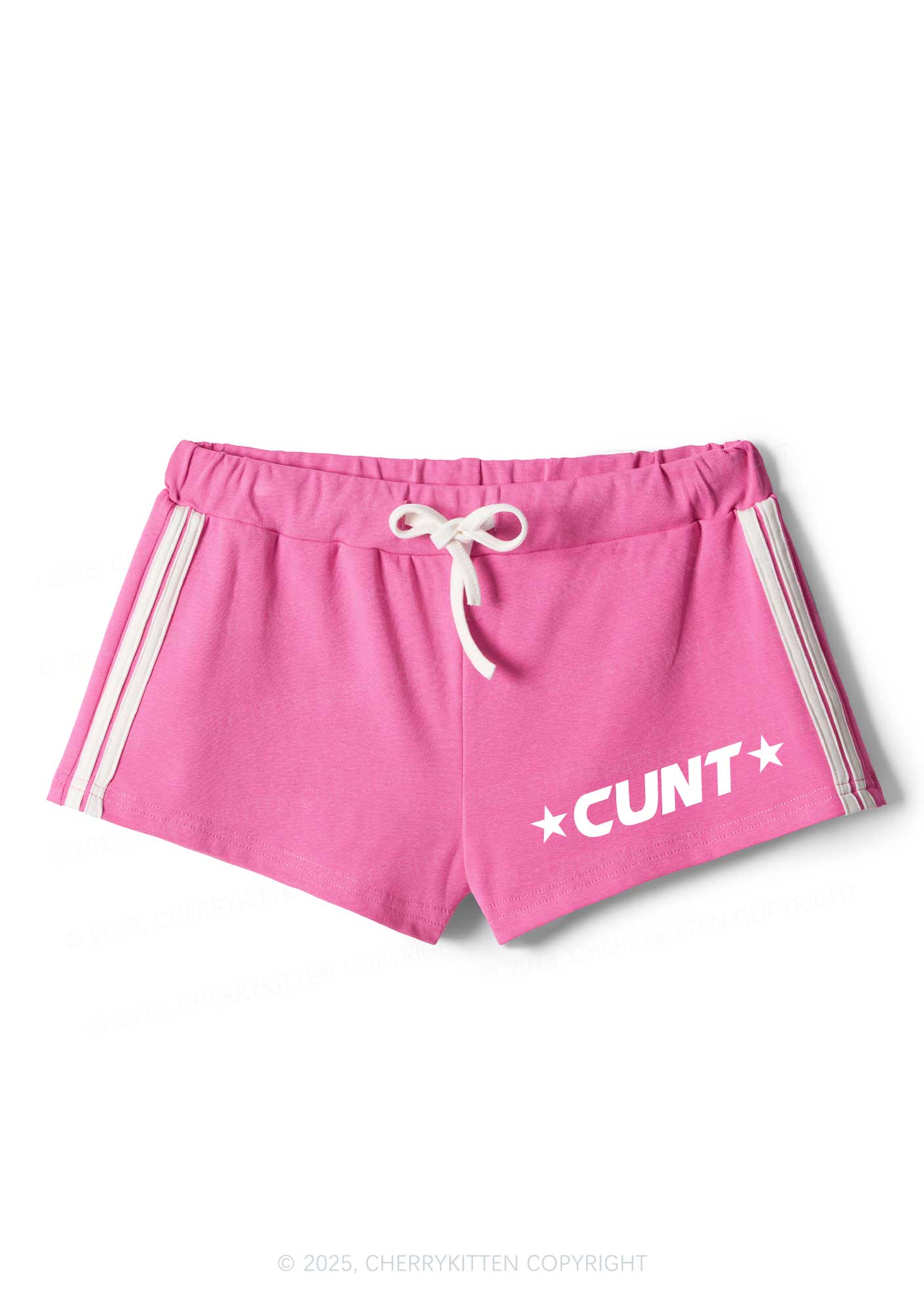 Star Count Y2K Drawstring Mini Shorts Cherrykitten