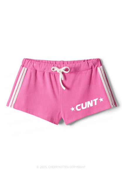 Star Count Y2K Drawstring Mini Shorts Cherrykitten