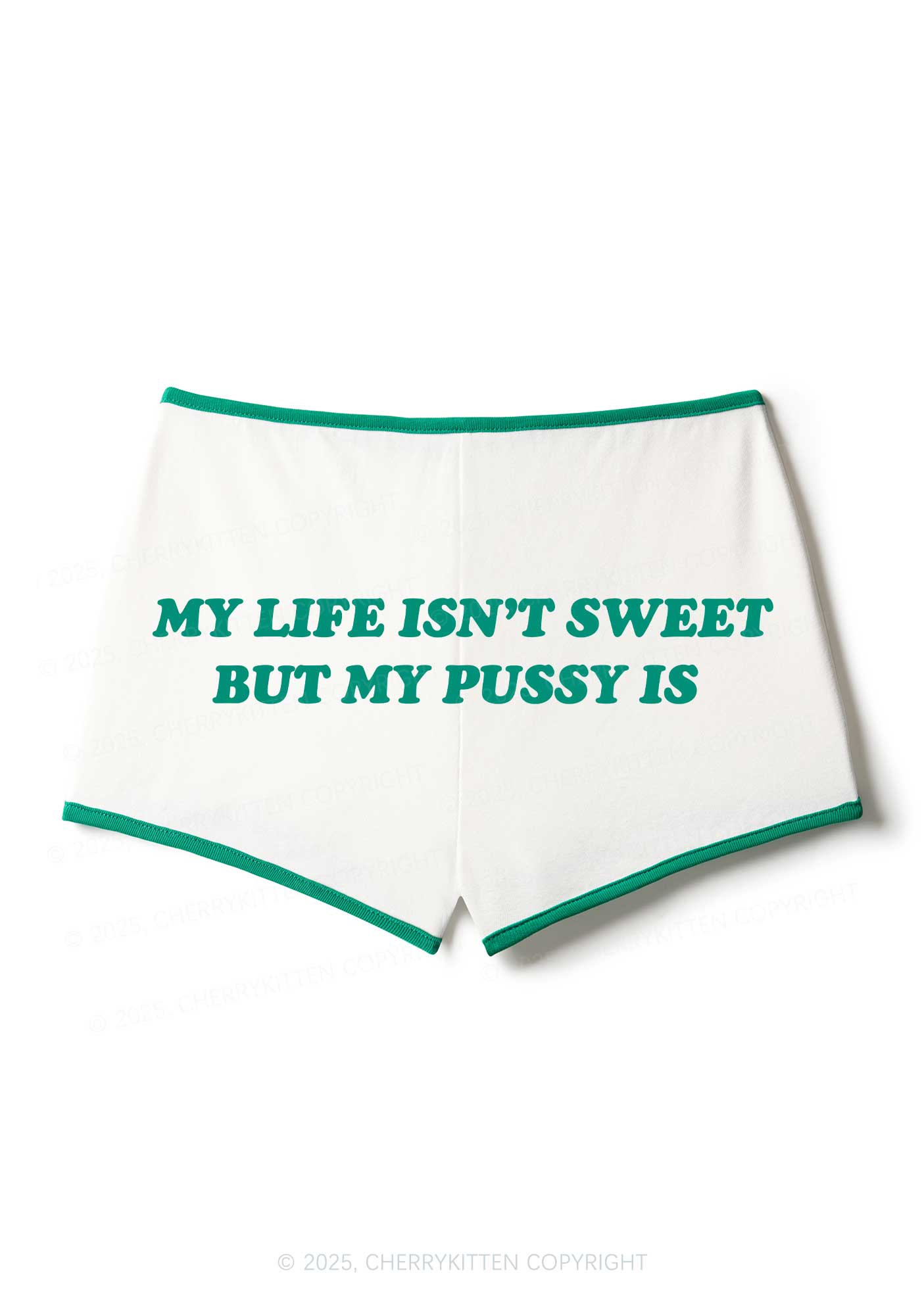My Life Isnt Sweet Y2K Booty Shorts Cherrykitten