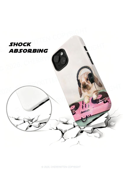 Lop Eared Bunny DJ Y2K Phone Case Cherrykitten