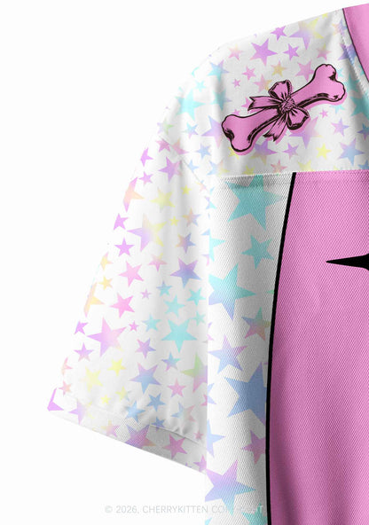 Dog Mxxf Y2K Crop Sport Jersey Shirts Cherrykitten