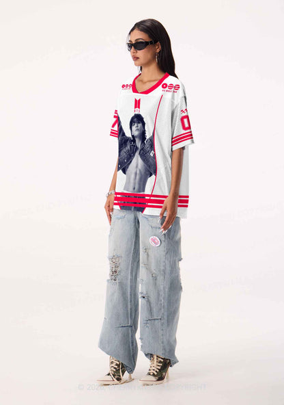 Cowboy Boy Kpop Y2K Sport Jersey Shirts Cherrykitten