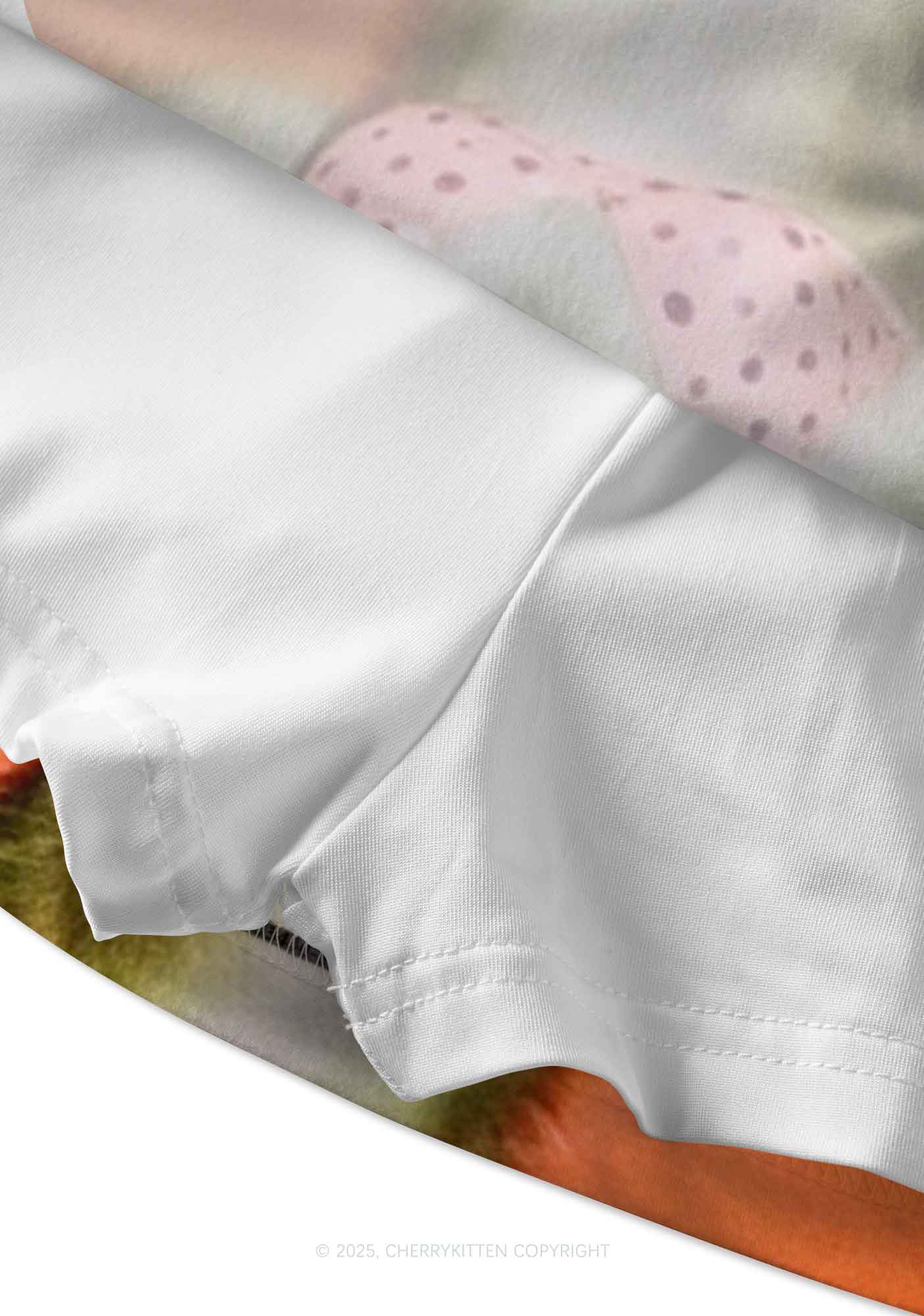 Bikini DJ Raccoon Y2K Print Mini Skirt Cherrykitten
