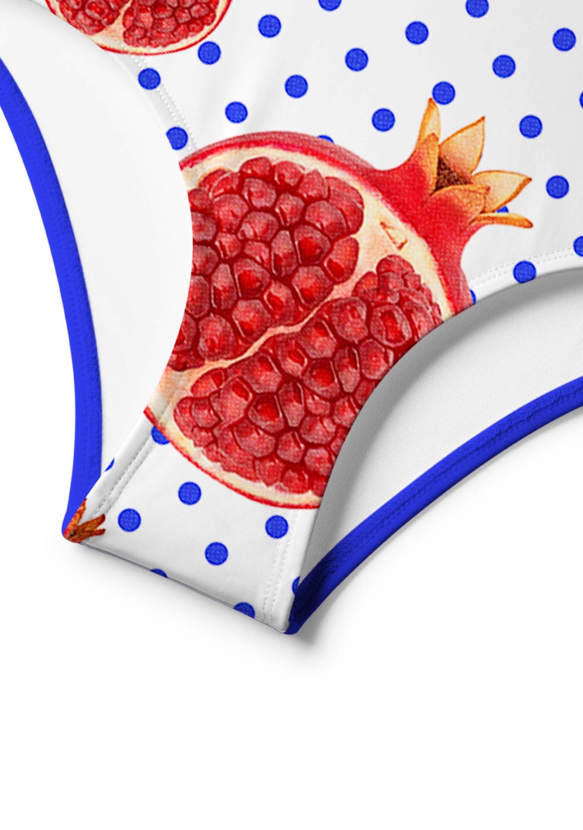 Red Pomegranate Y2K Print Bikini Set Cherrykitten