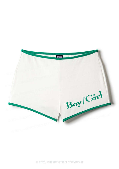 Boy Or Girl Pride Y2K Booty Shorts Cherrykitten