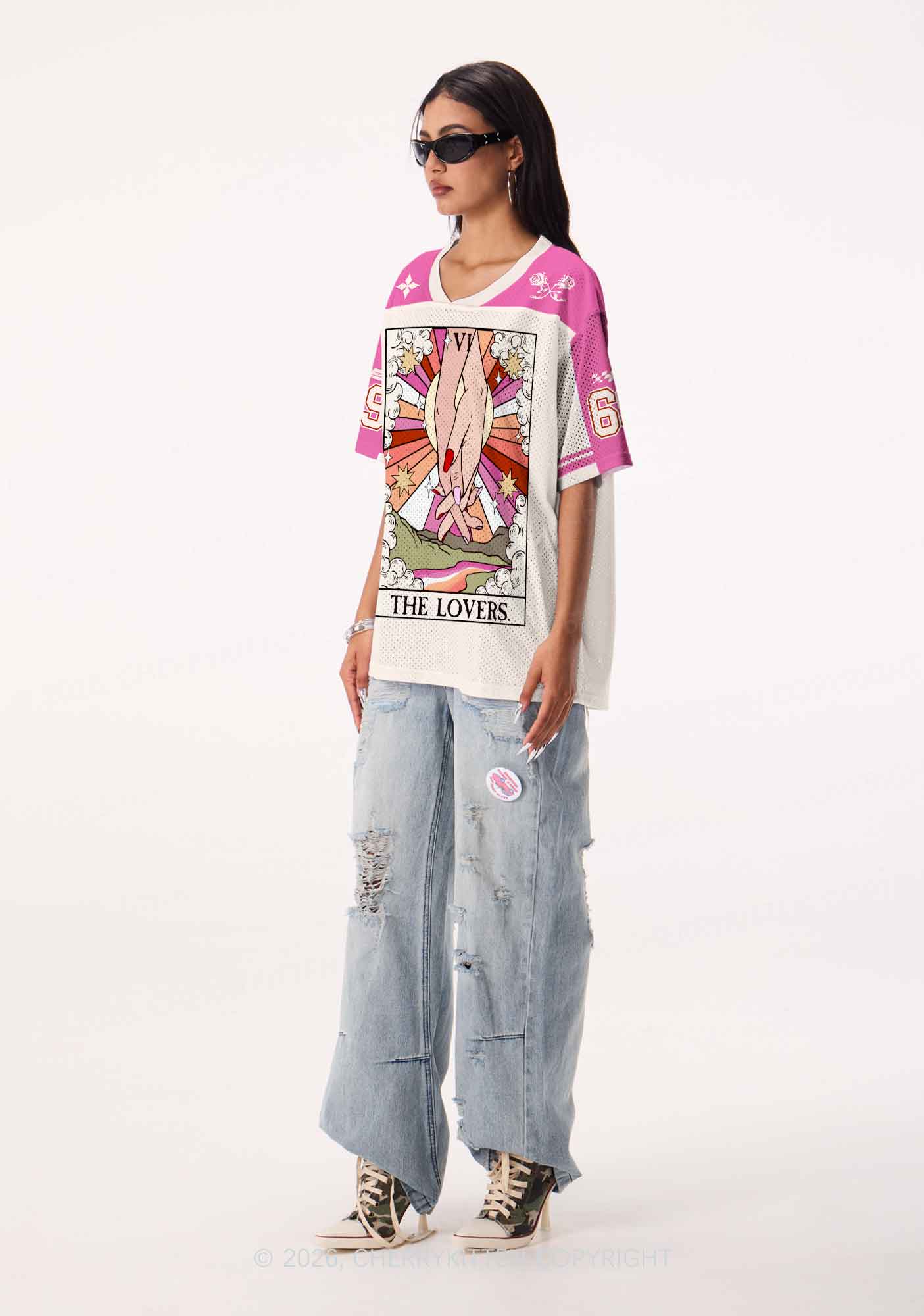 The Lovers Pride Y2K Sport Jersey Shirts Cherrykitten