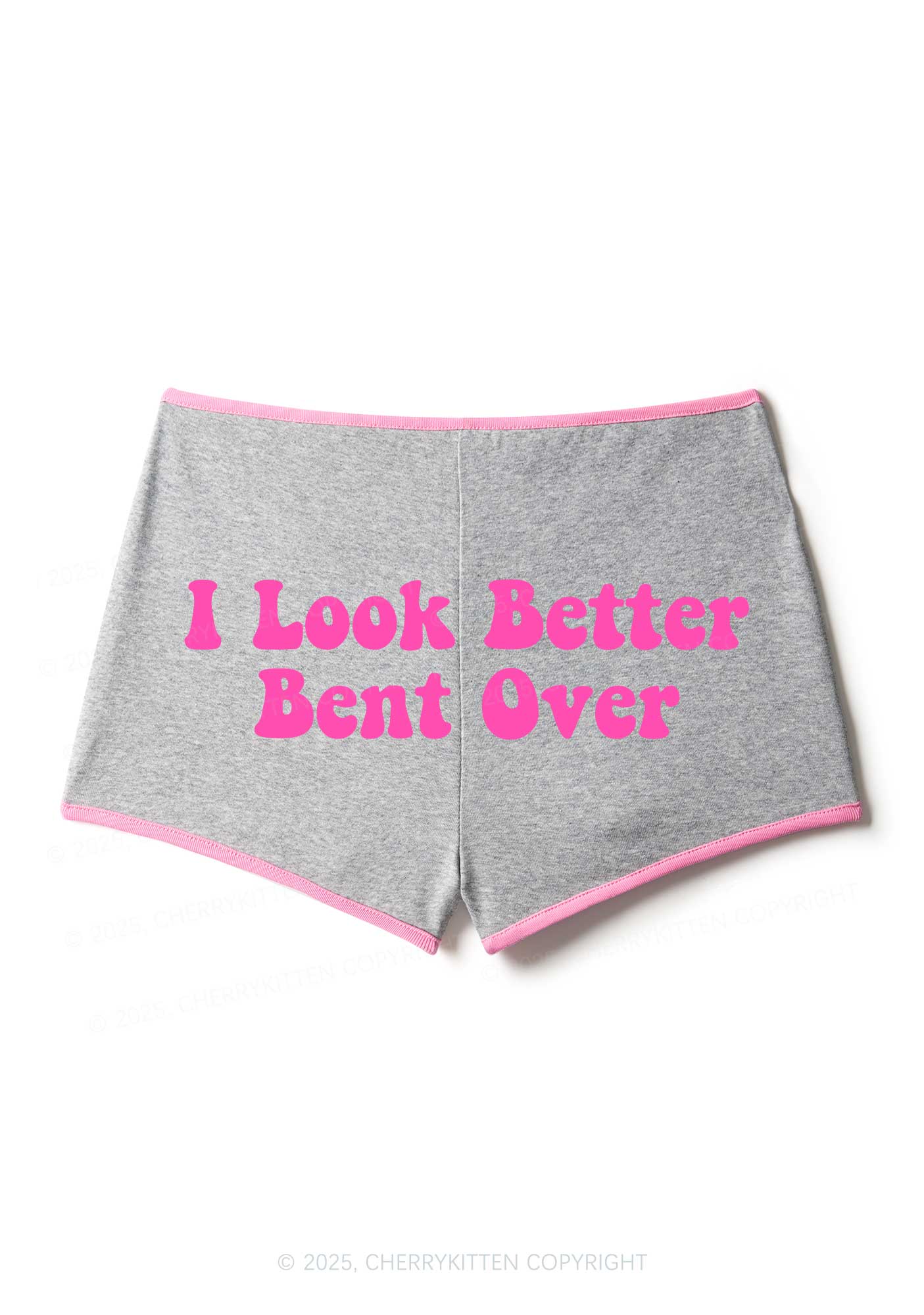 Look Better Bent Over Y2K Booty Shorts Cherrykitten