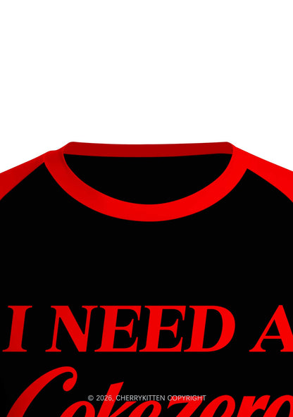 I Need A Zero Cola Y2K Football Jersey Shirts Cherrykitten