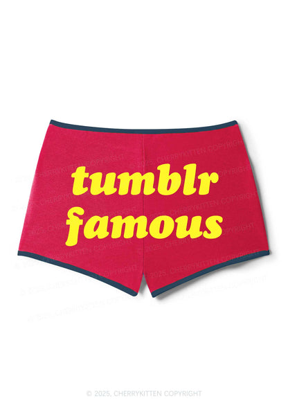 Tumxxr Famous Y2K Booty Shorts Cherrykitten