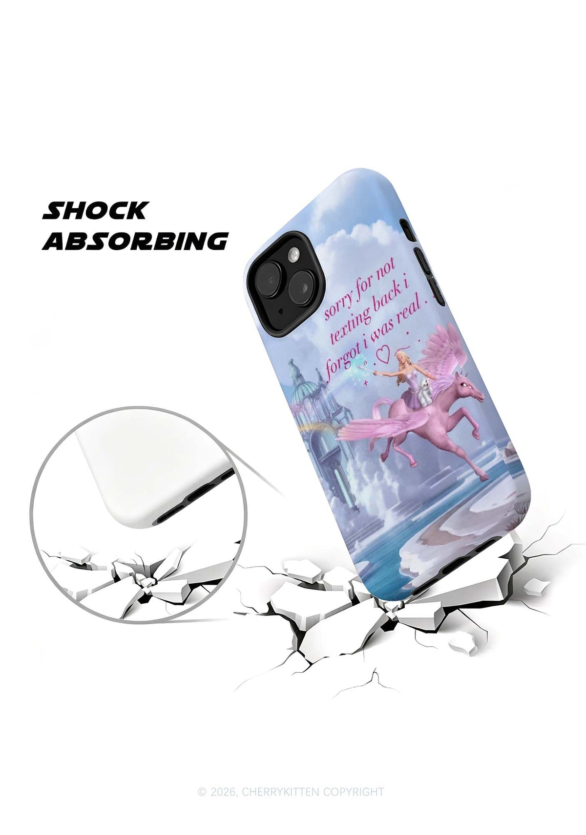 Sorry For Not Texting Back Y2K Phone Case Cherrykitten