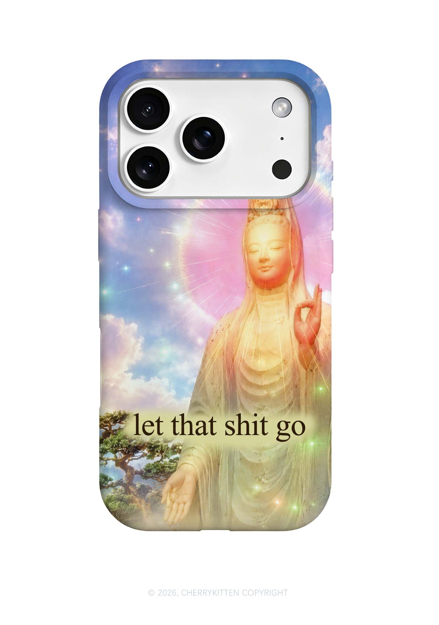 Let That Shxt Go Y2K Phone Case Cherrykitten