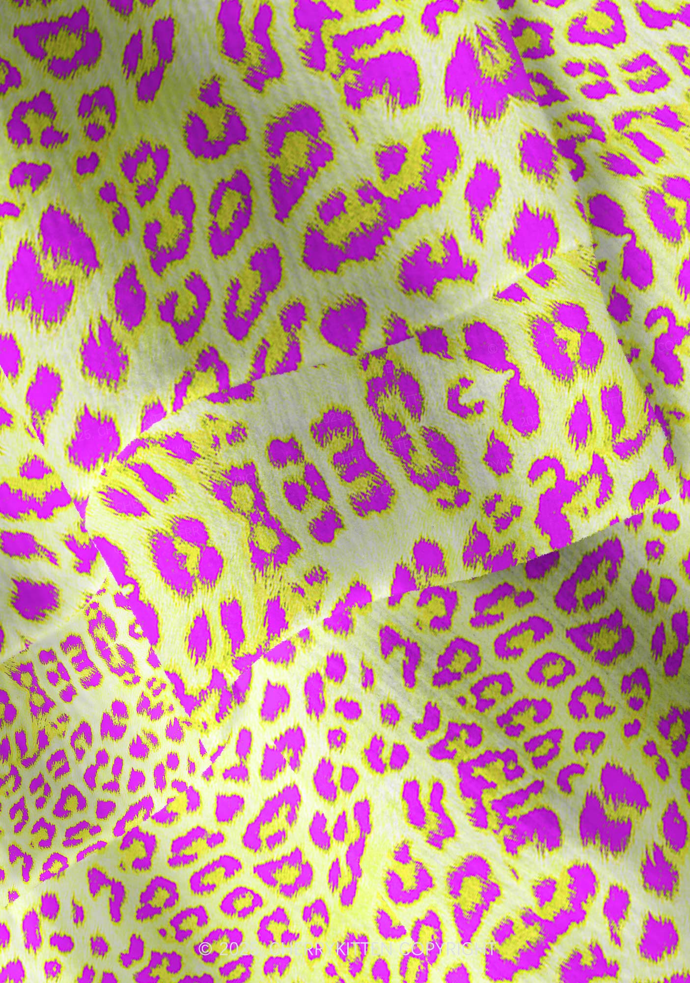 Yellow Leopard Y2K Christmas Cardigan Knit Sweatshirt Cherrykitten