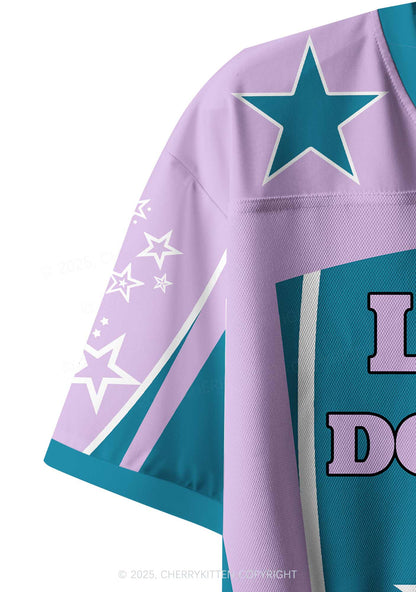 Custom Purple Lesbians Do It Better Pride Y2K Crop Sport Jersey Shirts Cherrykitten