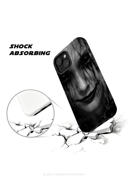 Halloween Black Tears Woman Y2K Phone Case Cherrykitten