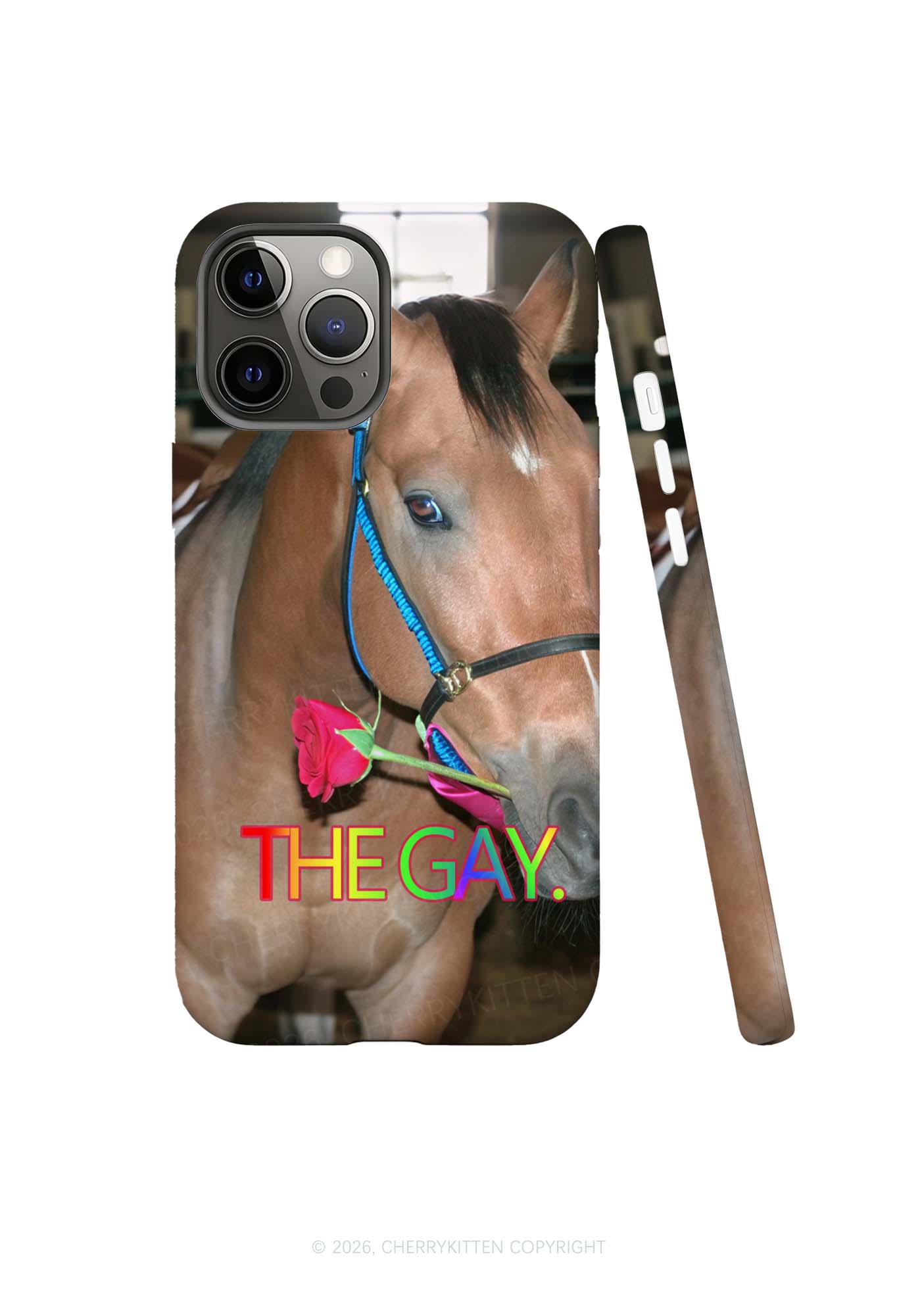 The Gay Horse Y2K Phone Case Cherrykitten