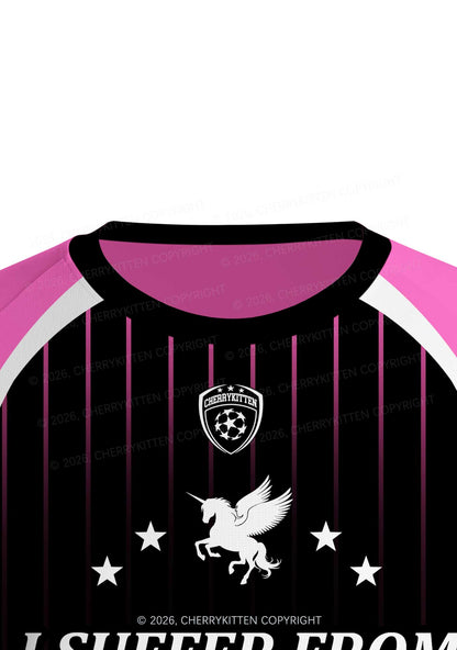 I Suffer From Gay Thoughts Unicorn Pride Y2K Football Jersey Shirts Cherrykitten