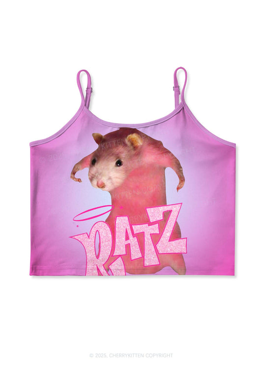 Pink Ratz Y2K Print Cami Crop Top Cherrykitten
