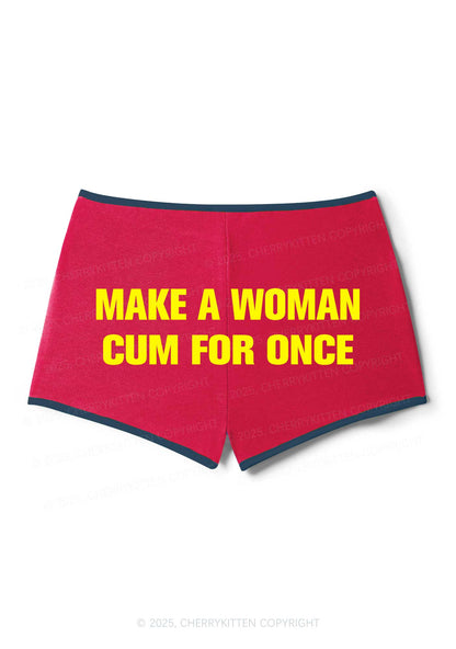 Make A Woman Come Y2K Booty Shorts Cherrykitten