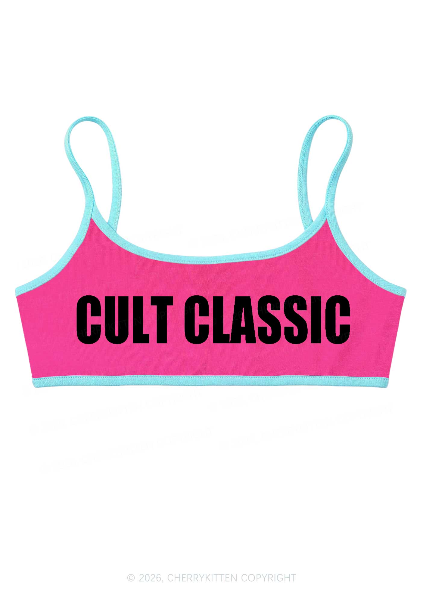 Cult Classic Y2K Super Crop Cami Cherrykitten