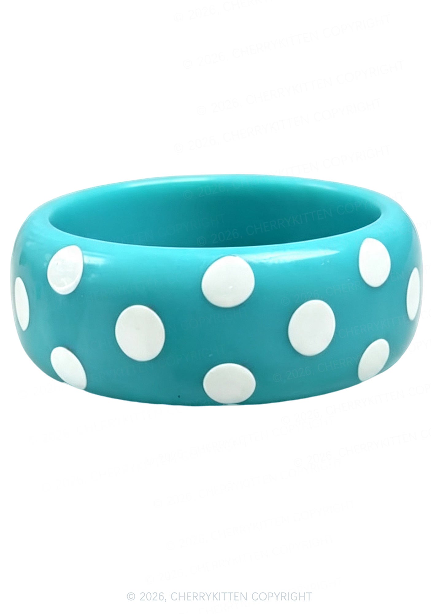 Candy Color Polka Dots Y2K Cuff Bangle Cherrykitten
