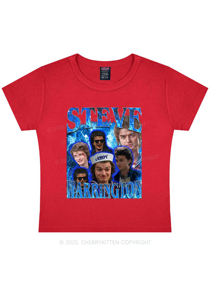 SH Blue Blaze Y2K Baby Tee Cherrykitten