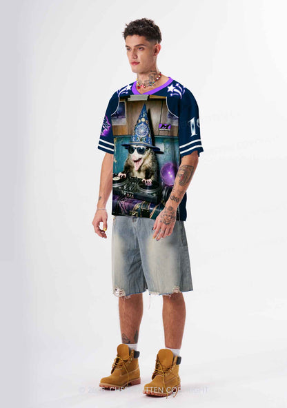 Wizard Opossum DJ Y2K Sport Jersey Shirts Cherrykitten