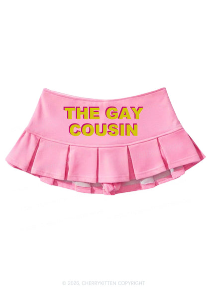The Gay Cousin Pride Y2K Mini Pleated Skirts Cherrykitten