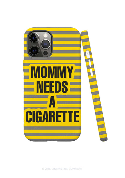 Mommy Needs A Cigarette Y2K Phone Case Cherrykitten