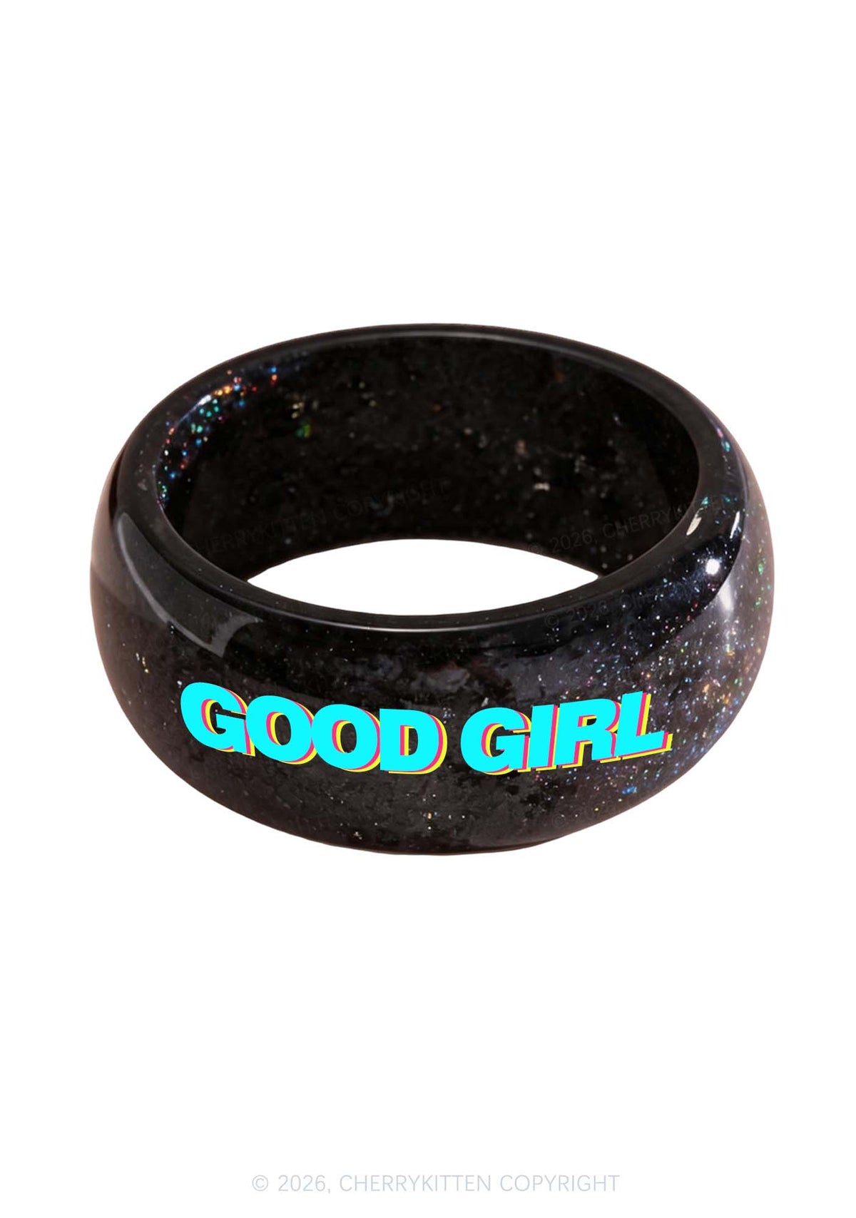 Good Girl Y2K Cuff Bangle Cherrykitten
