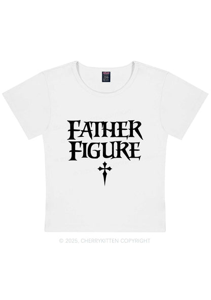 Halloween Father Figure Y2K Baby Tee Cherrykitten