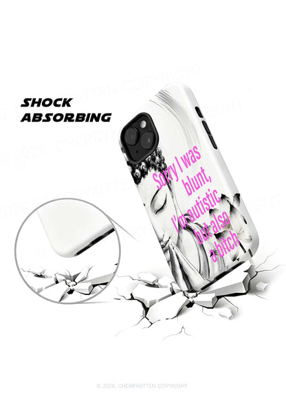 Sorry I Was Blunt Y2K Phone Case Cherrykitten