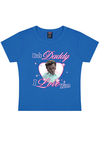 Daddy I Love Number One Y2K Baby Tee Cherrykitten