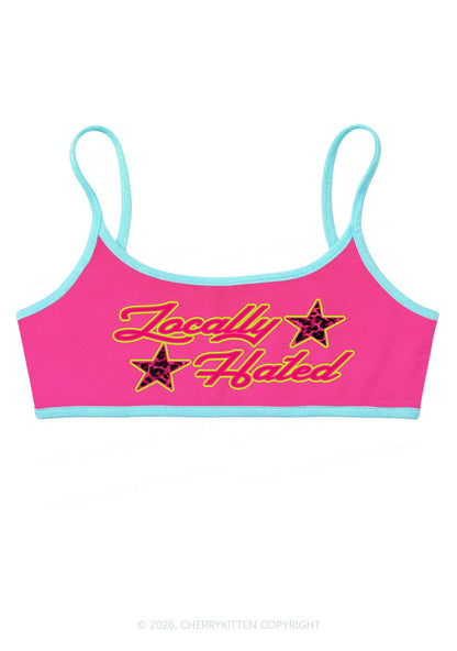 Locally Hated Star Y2K Super Crop Cami Cherrykitten