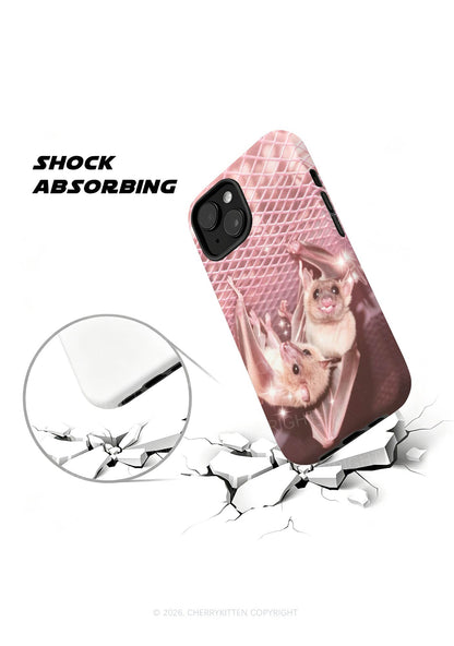 Halloween Two Baby Bats Y2K Phone Case Cherrykitten