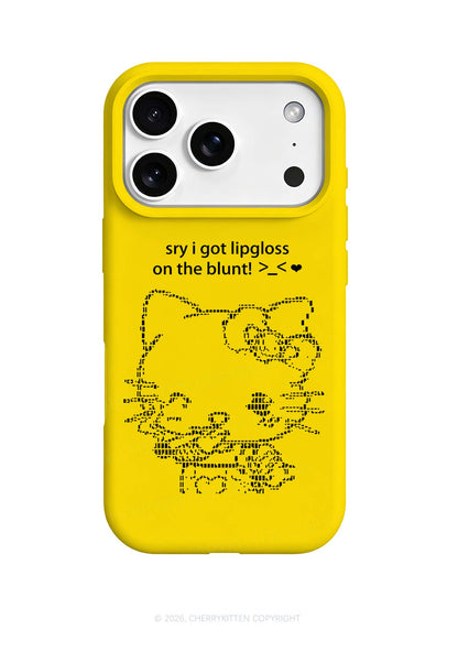 Sorry About Lipgloss Y2K Phone Case Cherrykitten