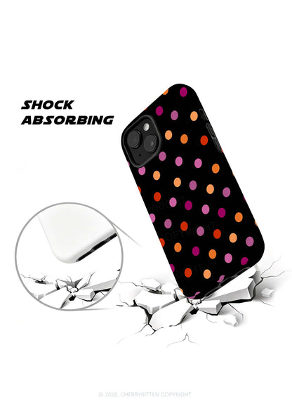 Lesbian Dots Pride Y2K Phone Case Cherrykitten
