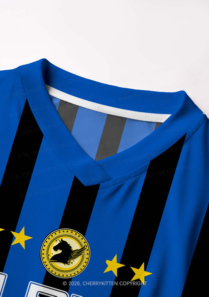 Star Alpha Male Y2K Crop Football Jersey Shirts Cherrykitten