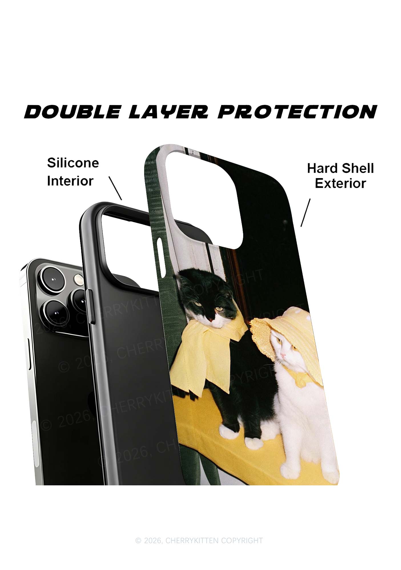 Cats Friend Y2K Phone Case Cherrykitten