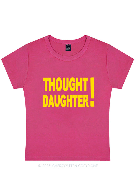 Thought Daughter Y2K Baby Tee Cherrykitten